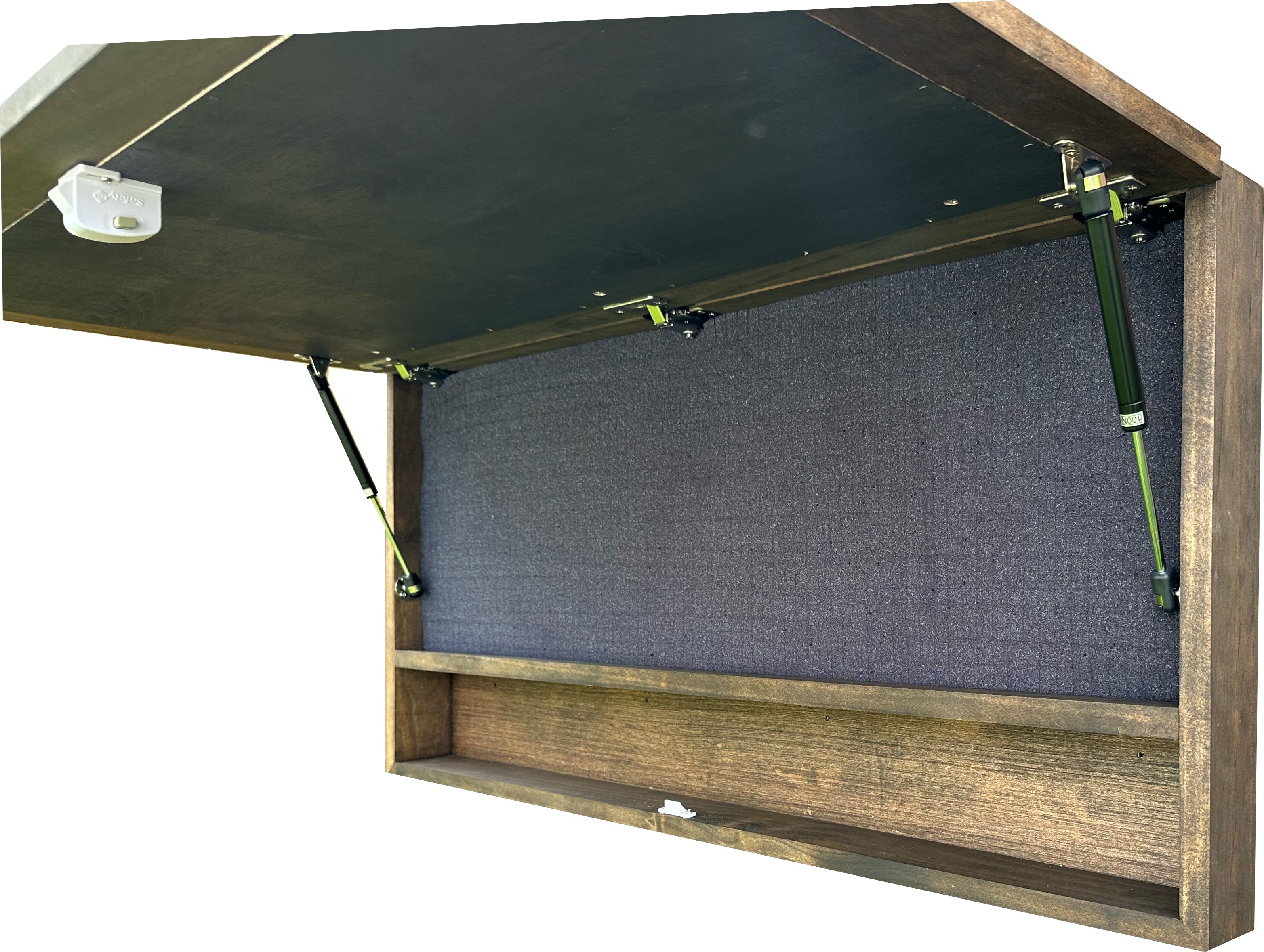 Large Hidden Gun Storage Cabinet Wolf Scene Wall Decor - Wolves In The Woods-Bluelinescg Safety and Security Products and Services