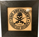 Second Amendment Hidden Gun Safe, 2nd Amendment Skull Concealment Shelf-Bluelinescg Safety and Security Products and Services