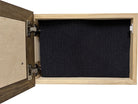 American Flag & Patriotism Decorative & Secure Wall-Mounted Gun Cabinet (Jacobean & Natural)-Bluelinescg Safety and Security Products and Services