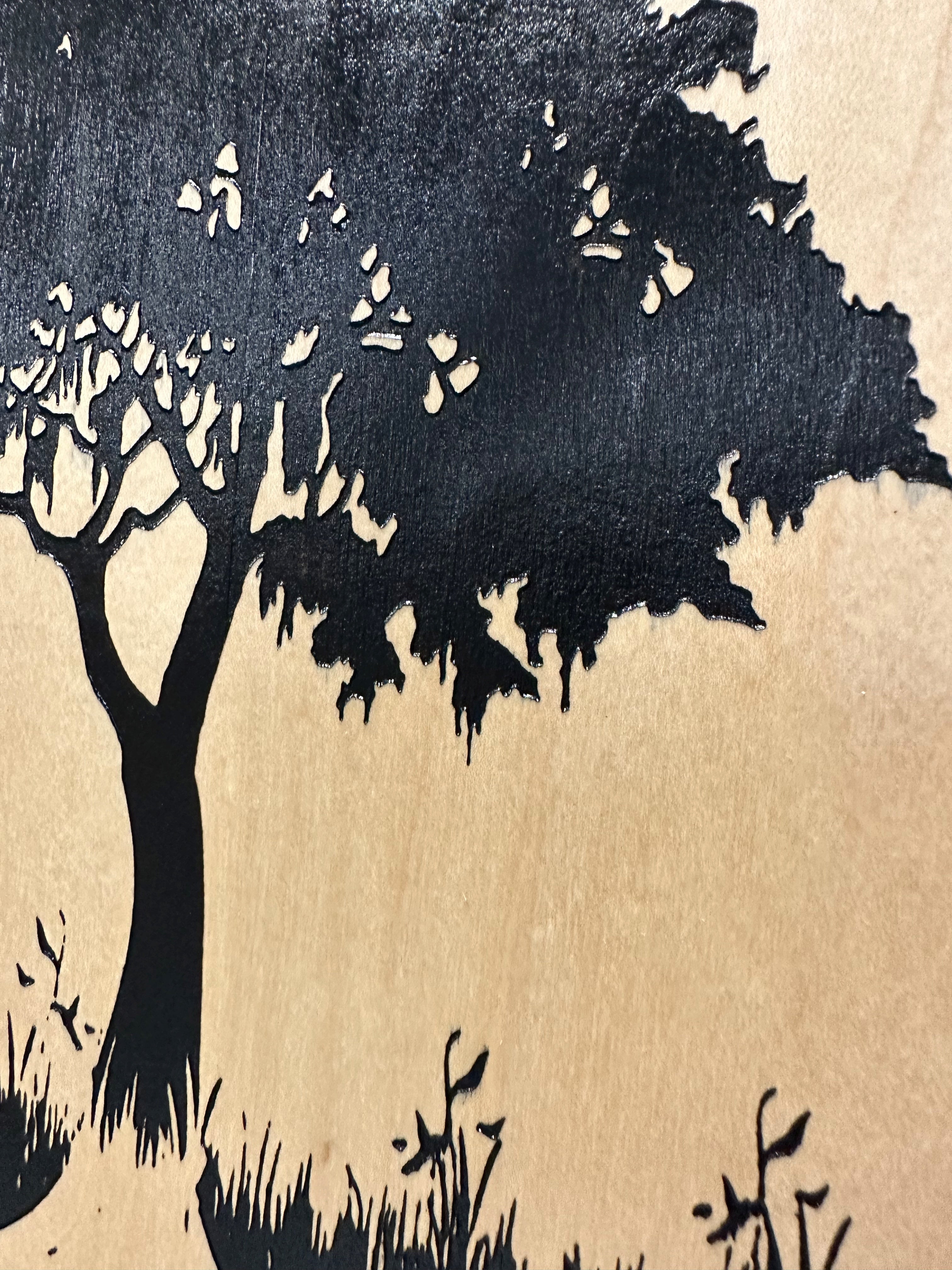 Hidden Gun Storage Tree Roots Silhouette Concealment Shelf-Bluelinescg Safety and Security Products and Services