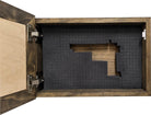 Bible Verse Decorative & Secure Wall-Mounted Gun Cabinet - Be Still and Know That I am God Psalm 46:10 Gun Safe-Bluelinescg Safety and Security Products and Services