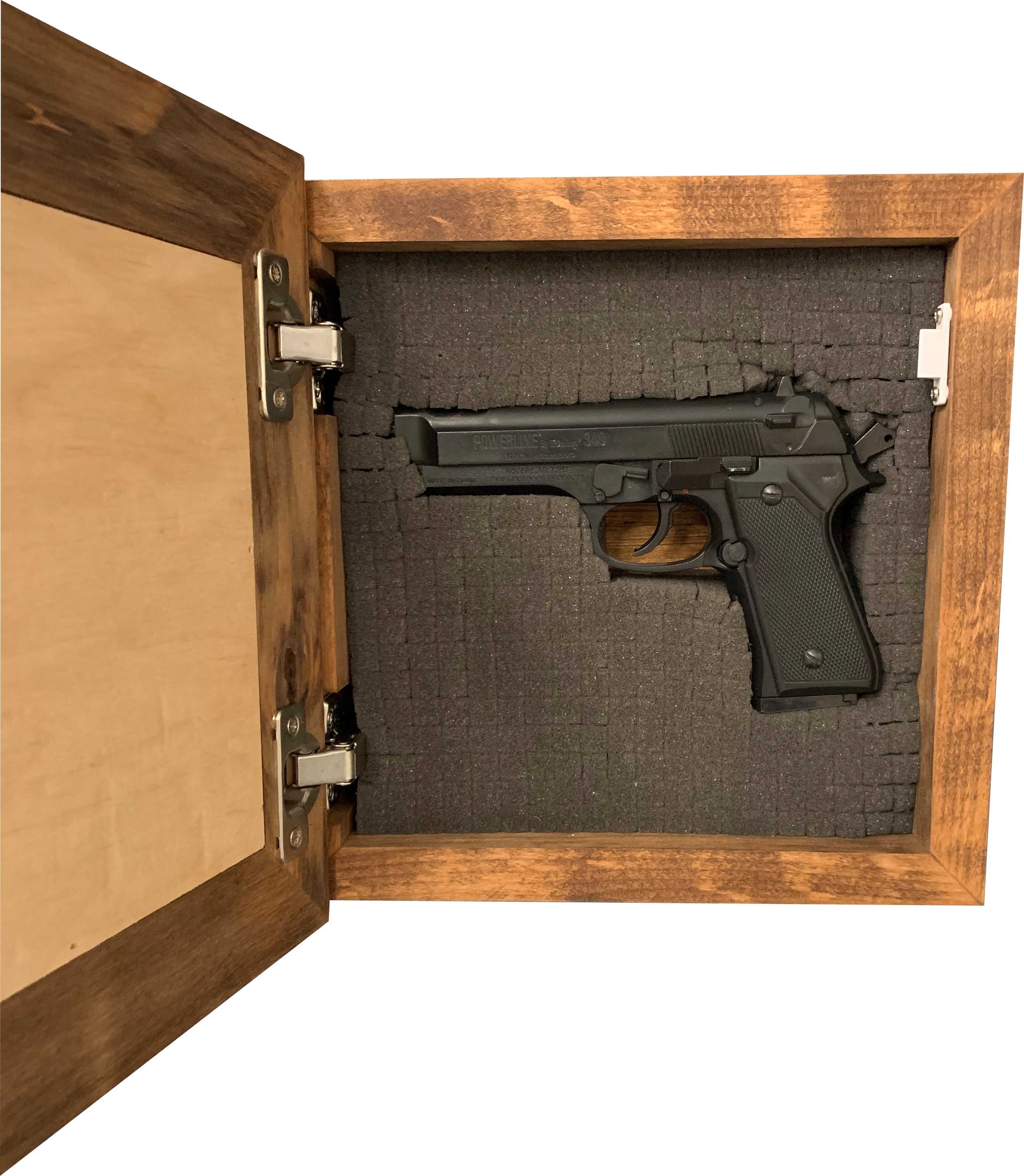 Patriotic 2nd Amendment I Have The Right To Bear Arms Hidden Gun Storage Firearm Concealment Wall Decor-Bluelinescg Safety and Security Products and Services