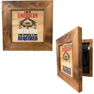 Patriotic 2nd Amendment I Have The Right To Bear Arms Hidden Gun Storage Firearm Concealment Wall Decor-Bluelinescg Safety and Security Products and Services
