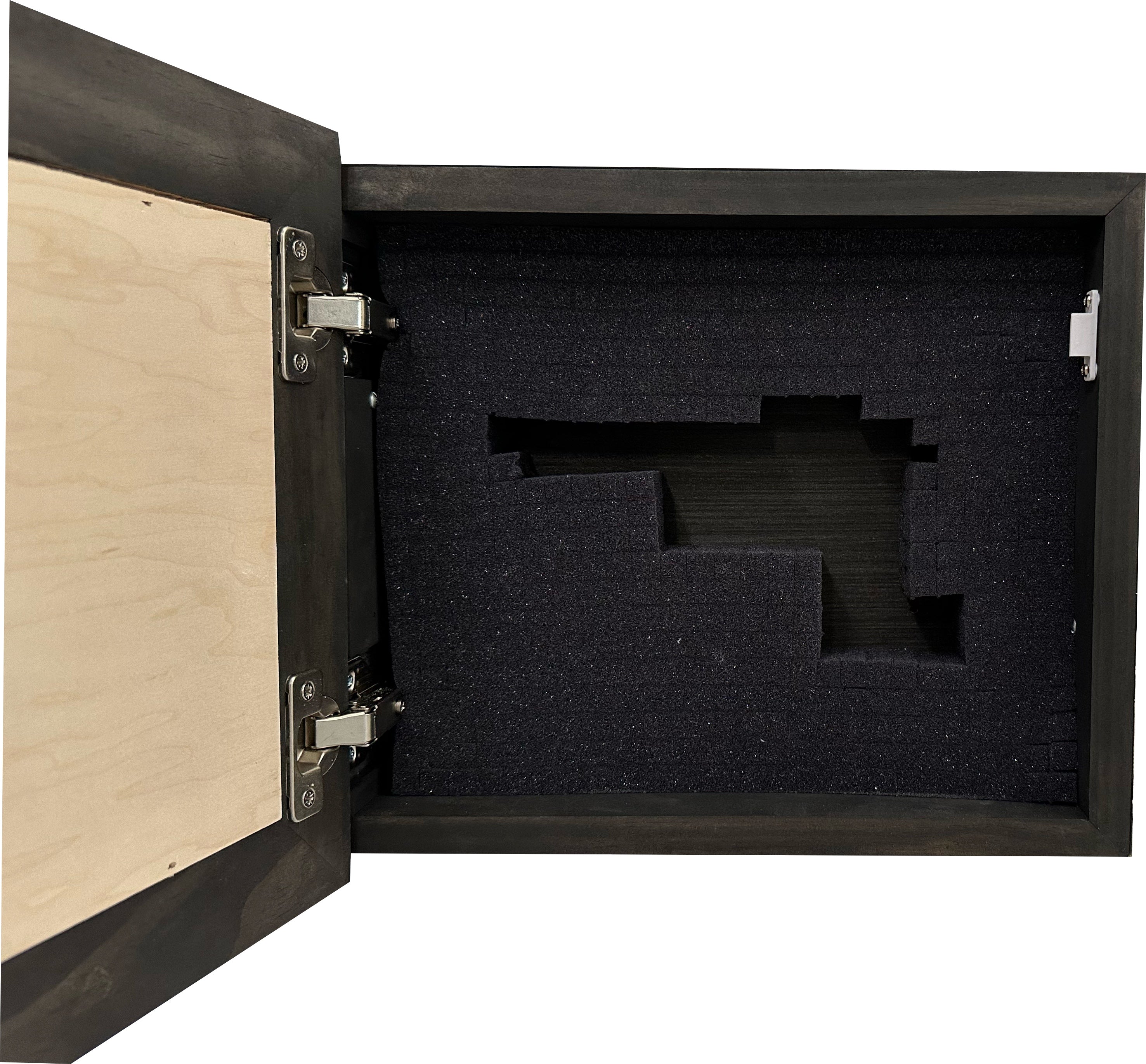 Hidden Gun Safe Recessed In Wall Farmhouse Chicken And Eggs Decoration - Recess In The Wall or Mount On The Wall Gun Safe by Bellewood Designs-Bluelinescg Safety and Security Products and Services
