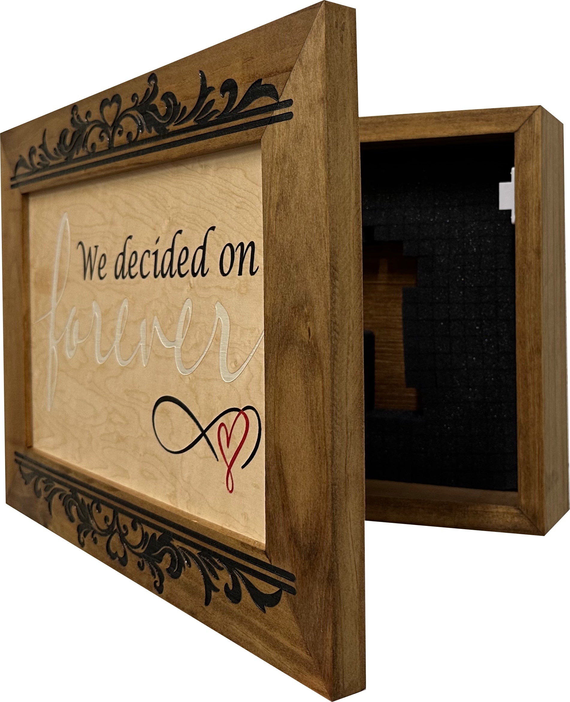 We Decided On Forever Decorative Wall-Mounted Secure Gun Cabinet-Bluelinescg Safety and Security Products and Services