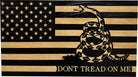 Dont Tread On Me Secure Decorative Wall-Mounted Gun Cabinet (Stripes)-Bluelinescg Safety and Security Products and Services