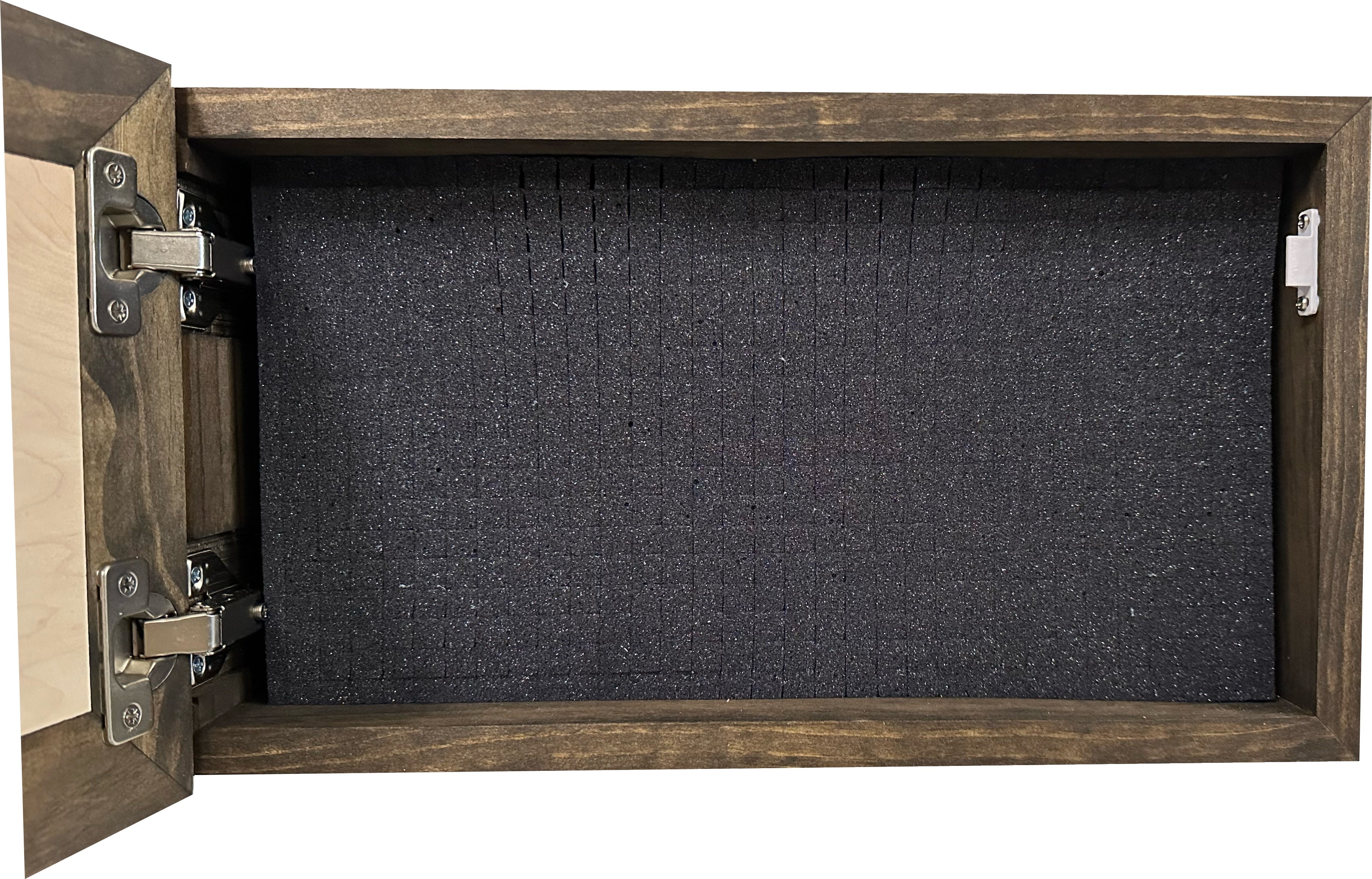 Wood Gun Cabinet Ducks On A Pond Wall Decoration - Hidden Gun Safe To Securely Store Your Gun In Plain Sight by Bellewood Designs-Bluelinescg Safety and Security Products and Services