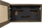 Wood Gun Cabinet Ducks On A Pond Wall Decoration - Hidden Gun Safe To Securely Store Your Gun In Plain Sight by Bellewood Designs-Bluelinescg Safety and Security Products and Services