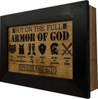 Hidden Gun Cabinet Put On The Full Armor Of God, Secure Concealed Ephesians 6:10 Gun Safe by Bellewood Designs-Bluelinescg Safety and Security Products and Services