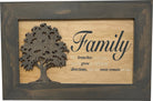 Decorative Secured Gun Storage Cabinet with Family Branches (Gray)-Bluelinescg Safety and Security Products and Services