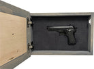Decorative Secured Gun Storage Cabinet with Family Branches (Gray)-Bluelinescg Safety and Security Products and Services