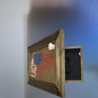 Decorative and Secure Gun Cabinet with Skull & American Flag Design-Bluelinescg Safety and Security Products and Services