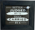 Judged by 12 Hidden Gun Cabinet - Recessed In Wall or Mount On The Wall-Bluelinescg Safety and Security Products and Services