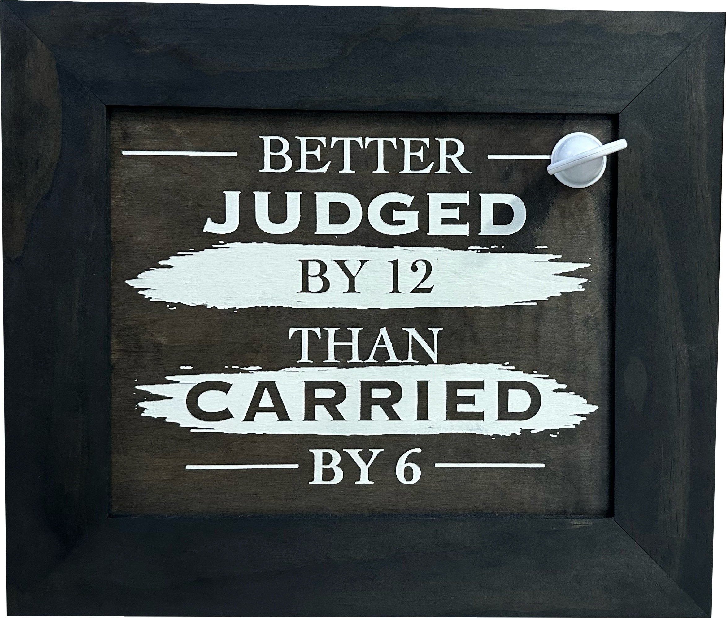 Judged by 12 Hidden Gun Cabinet - Recessed In Wall or Mount On The Wall-Bluelinescg Safety and Security Products and Services