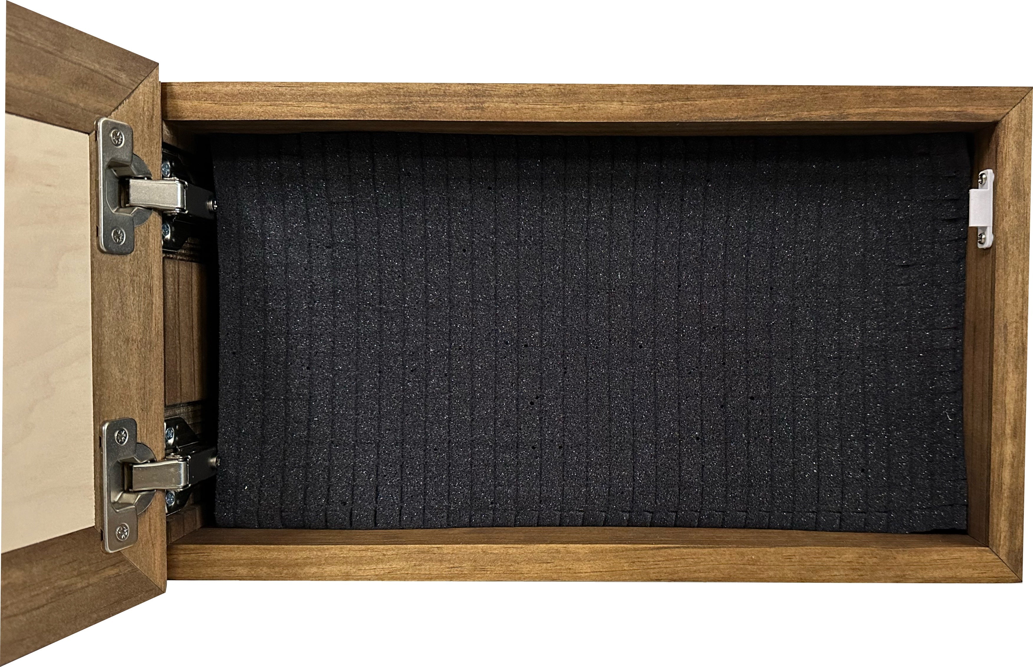 Hidden Gun Safe Just Flowers Wall Decoration - Wood Gun Cabinet To Securely Store Your Gun In Plain Sight by Bellewood Designs-Bluelinescg Safety and Security Products and Services