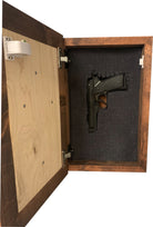 Blessed Beyond Measure Cross Decorative Wall-Mounted Secure Gun Cabinet-Bluelinescg Safety and Security Products and Services