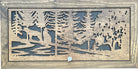 Large Hidden Gun Storage Cabinet Wolf Scene Wall Decor - Wolves In The Woods-Bluelinescg Safety and Security Products and Services